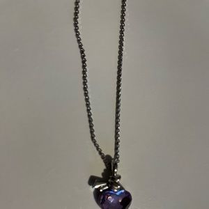 Swarovski crystal heart necklace